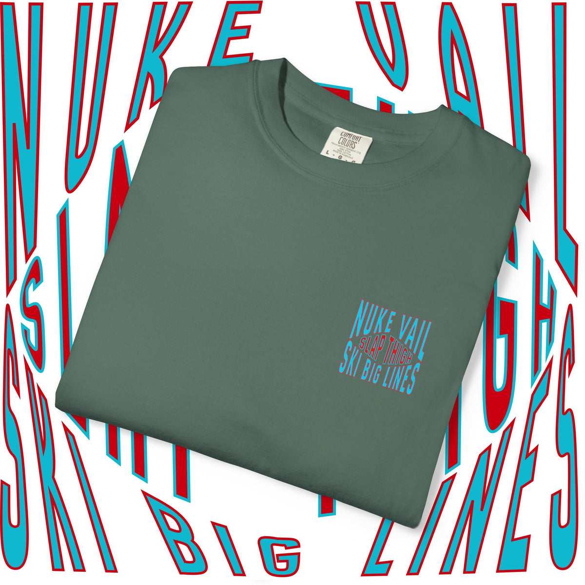 nuke vail - ski and snowboard shirt - kapow!