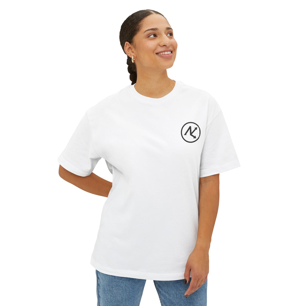 Nuke Vail Logo Tee — Oversized Boxy Short-Sleeve T-Shirt