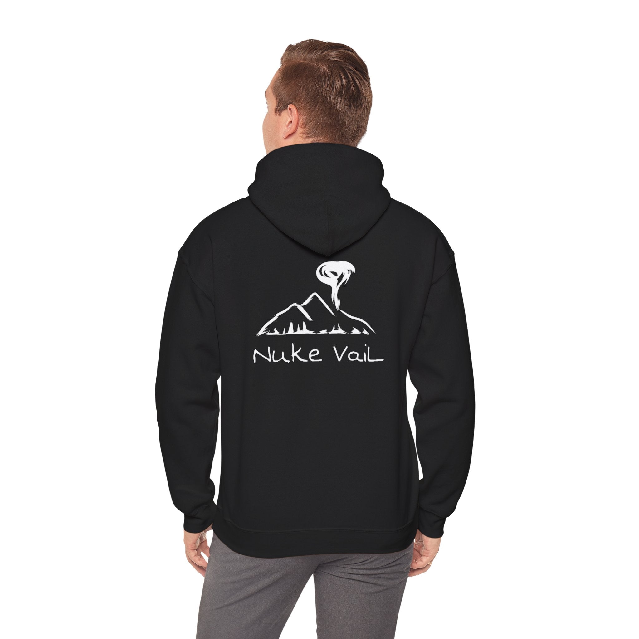 Classic Nuke Vail Snowboarder Logo -- Unisex Heavy Blend™ Hooded Sweatshirt