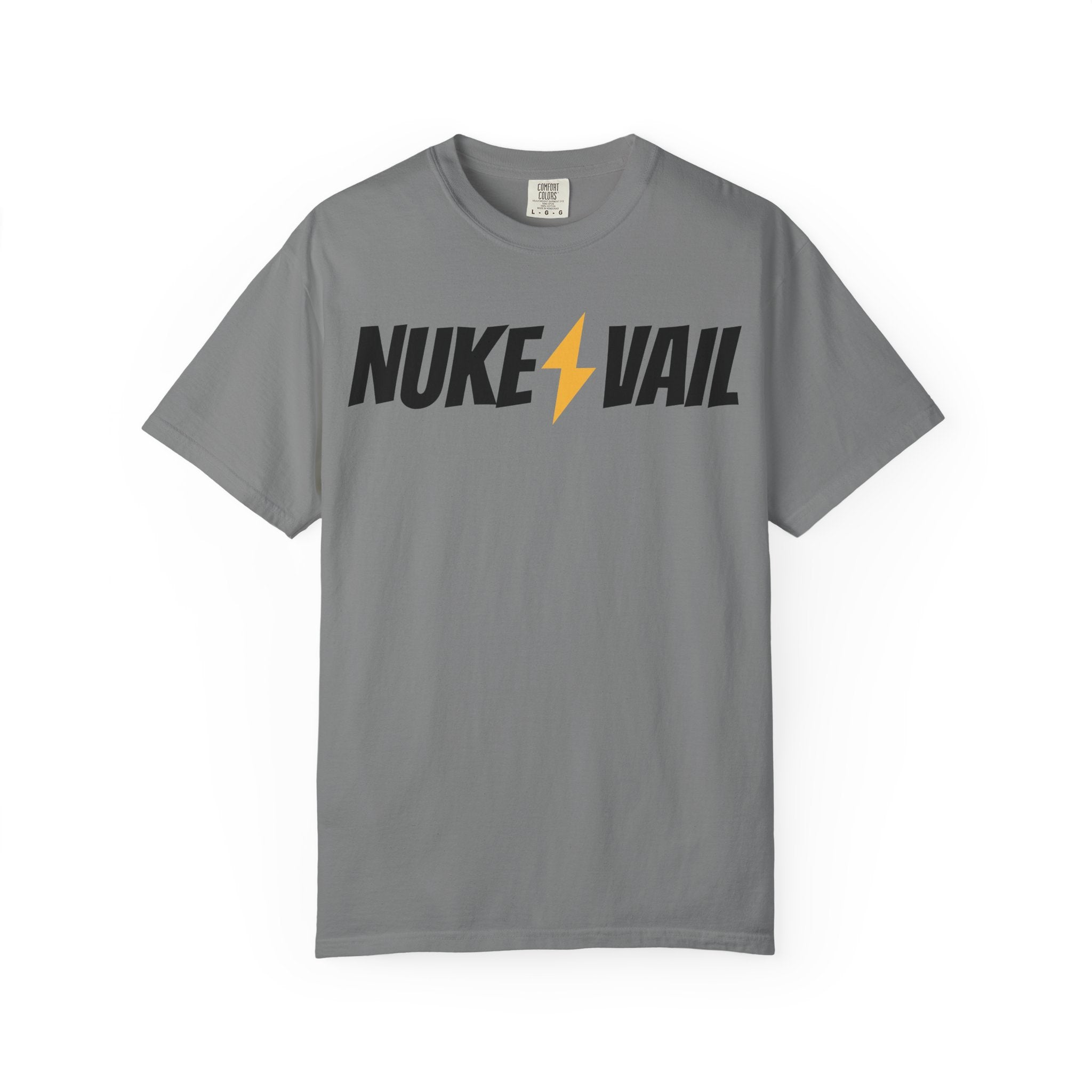 Skate Punk T-Shirt — "Nuke Vail" Graphic Tee Featuring Saint Queeblo