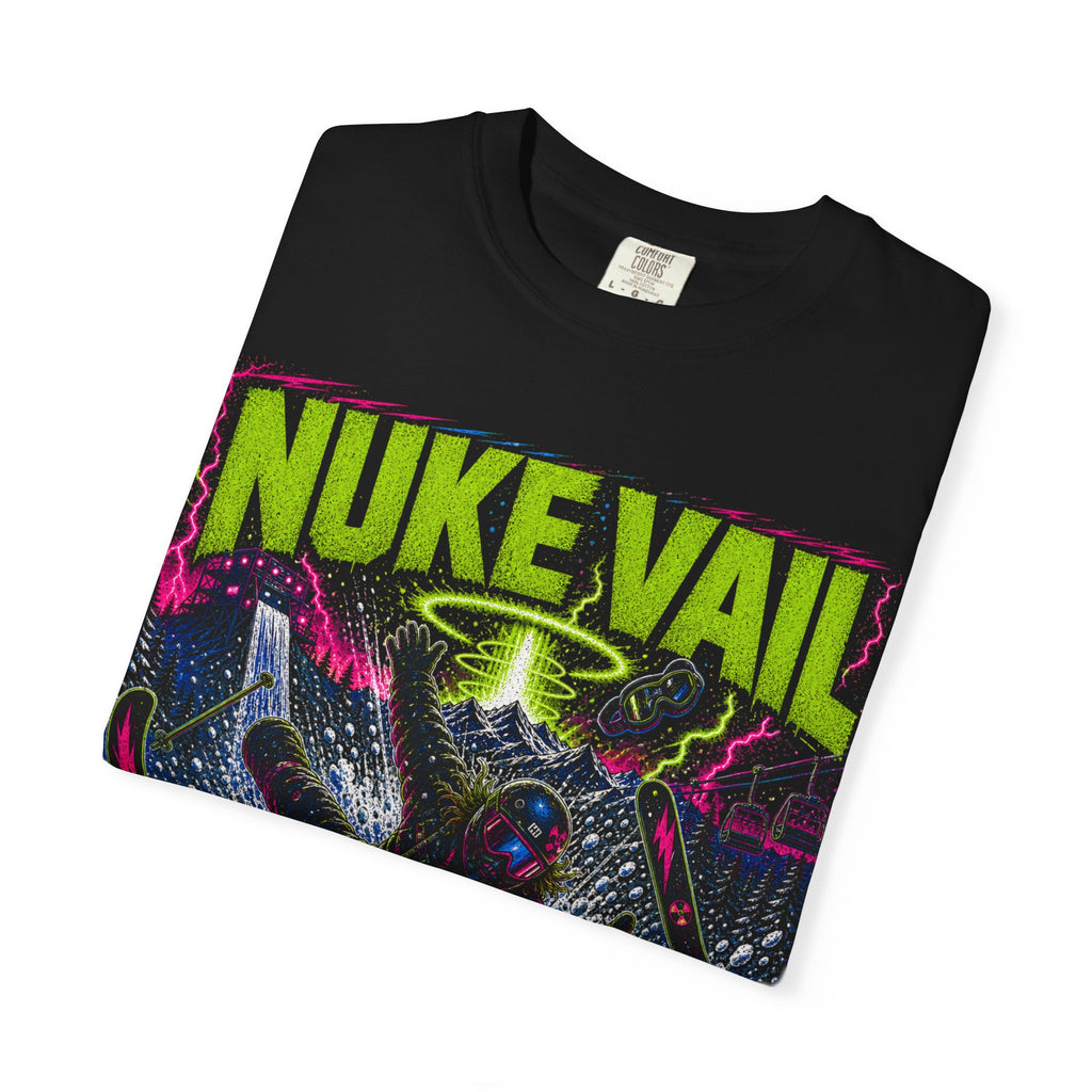 T-Shirt — "Nuke Vail" Big Air Dave Ski Graphic Tee
