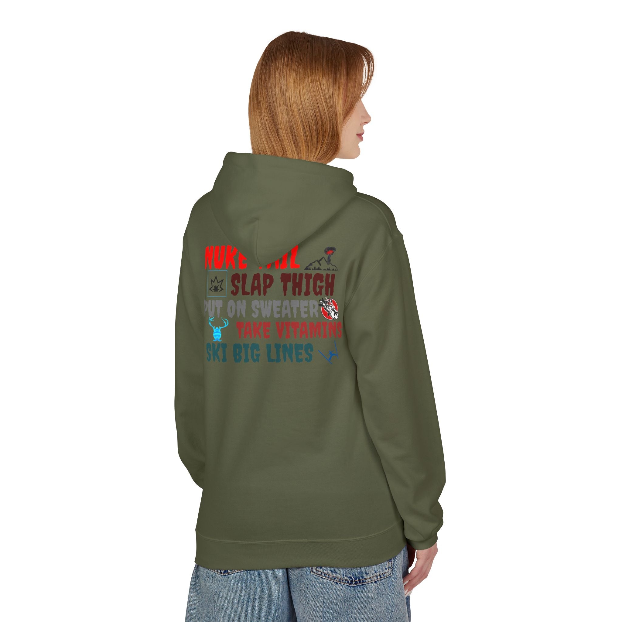 NUKE VAIL - THE PLAN HOODED SWEATSHIRT