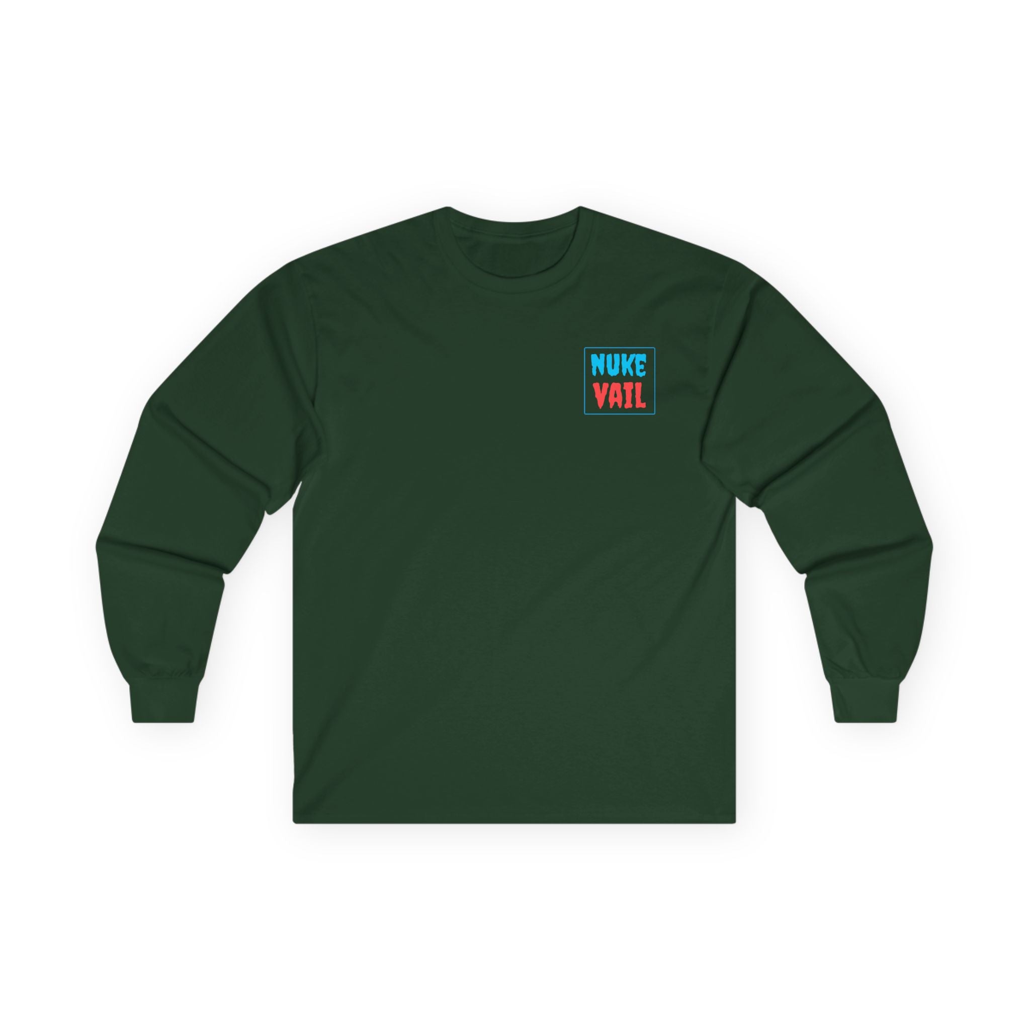Nuke Vail Retro Chest Logo Long Sleeve Tee