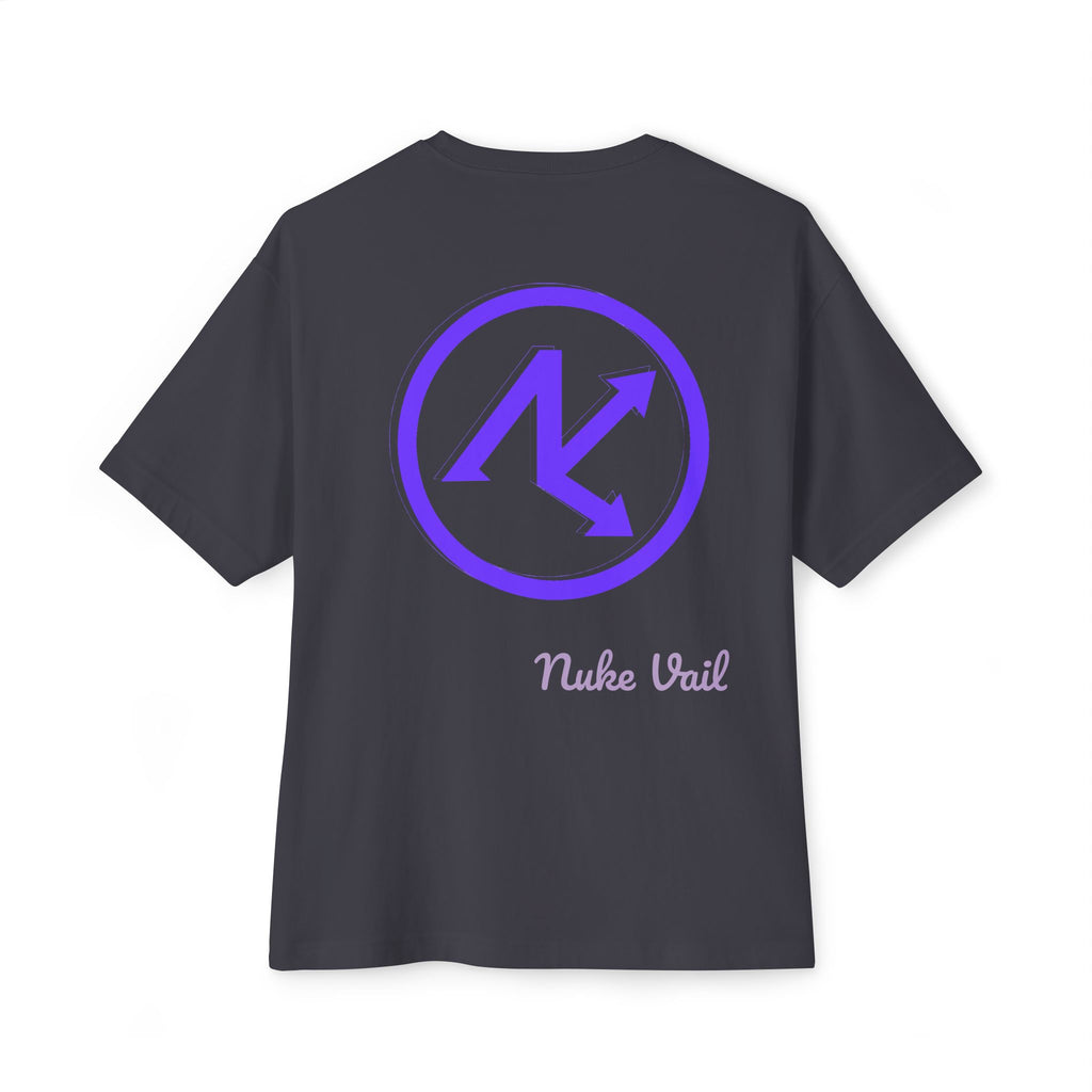 Nuke Vail Logo Tee — Oversized Boxy Short-Sleeve T-Shirt