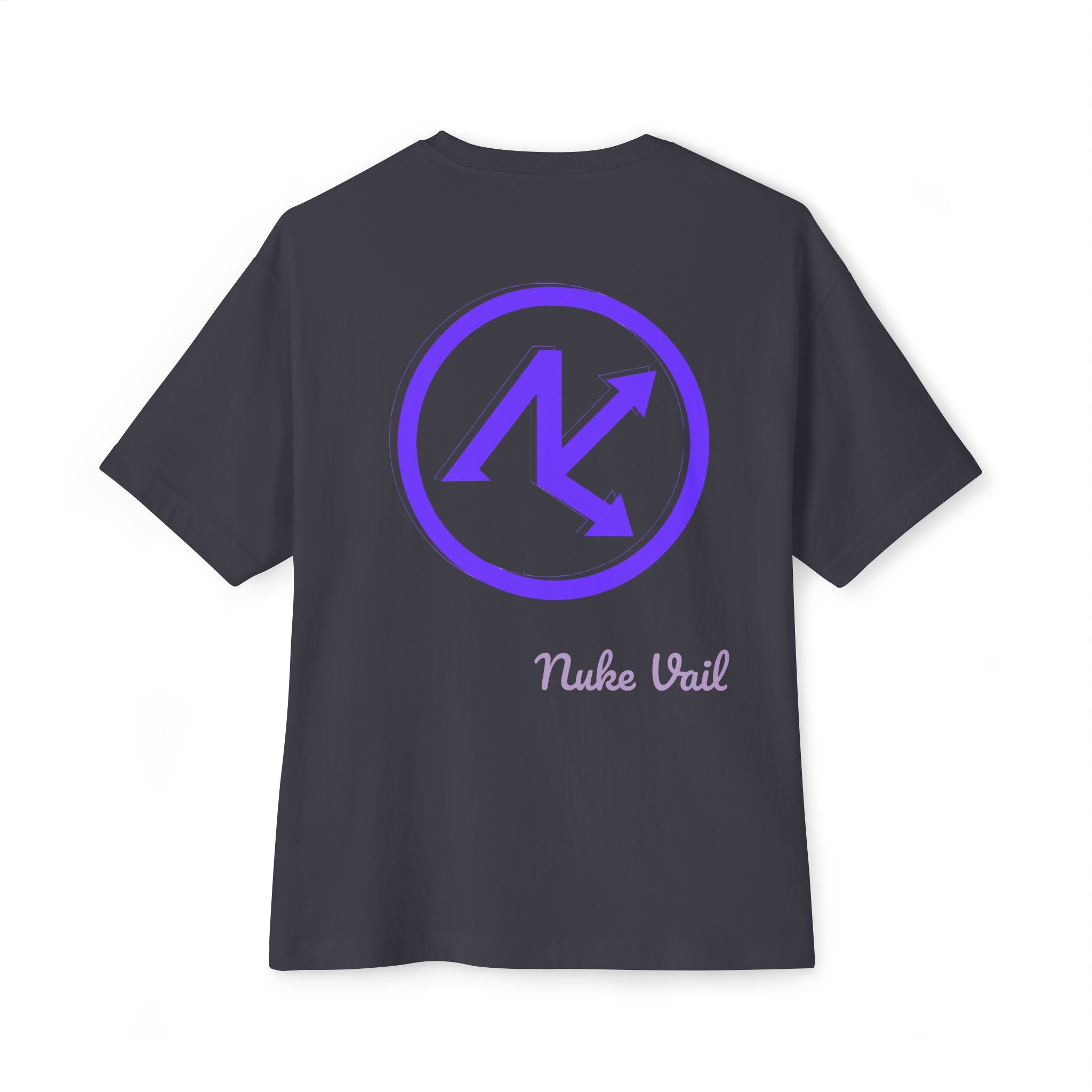 Nuke Vail Logo Tee — Oversized Boxy Short-Sleeve T-Shirt