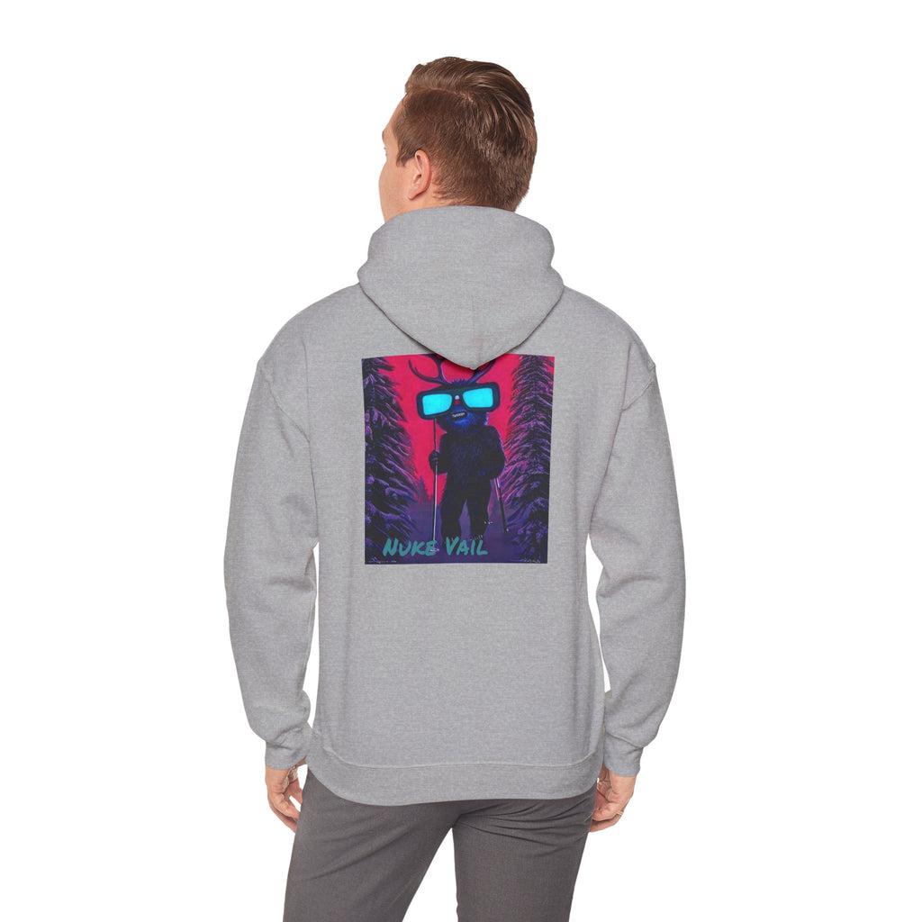 The Aftermath Hoodie - Retro Nuke Vail Ski Graphic