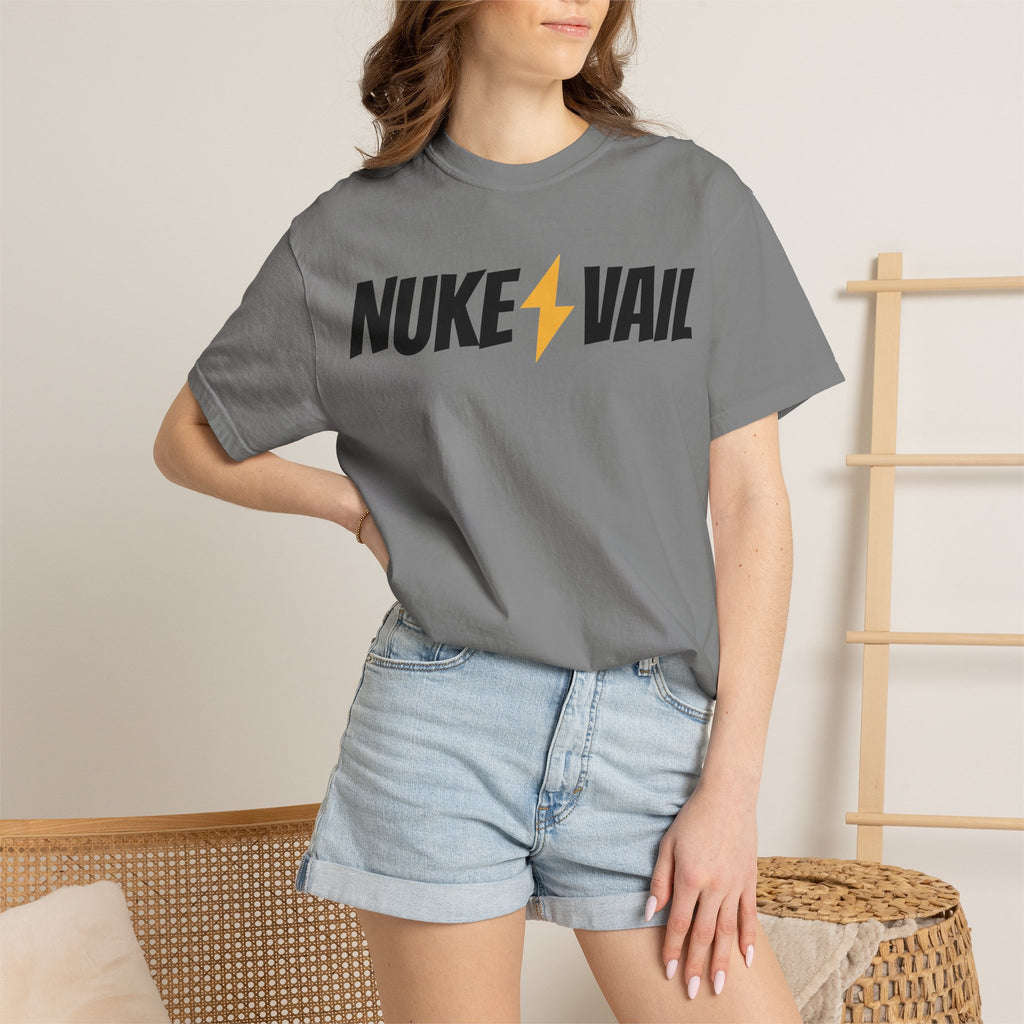 Skate Punk T-Shirt — "Nuke Vail" Graphic Tee Featuring Saint Queeblo