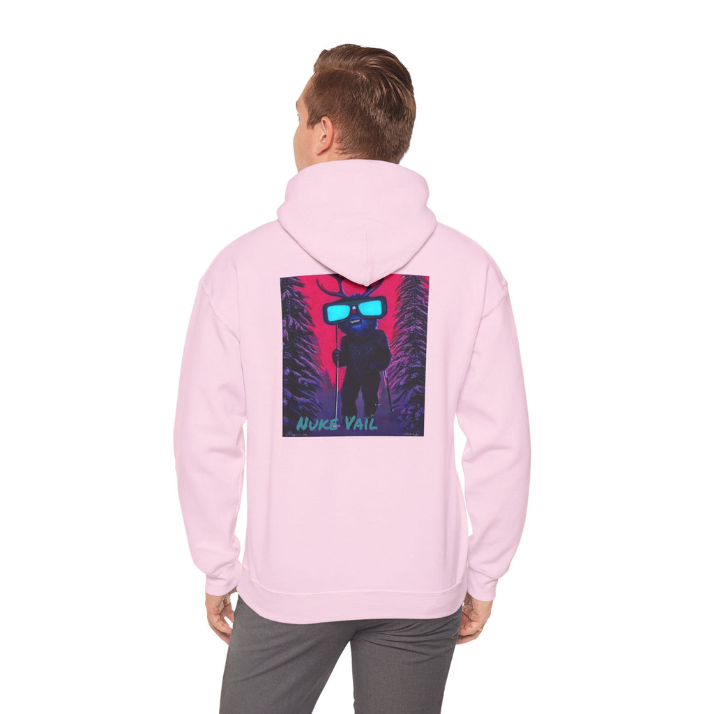 The Aftermath Hoodie - Retro Nuke Vail Ski Graphic