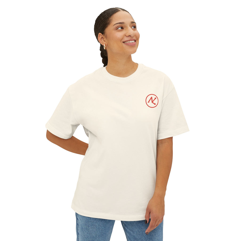 Nuke Vail Logo Tee — Oversized Boxy Short-Sleeve T-Shirt