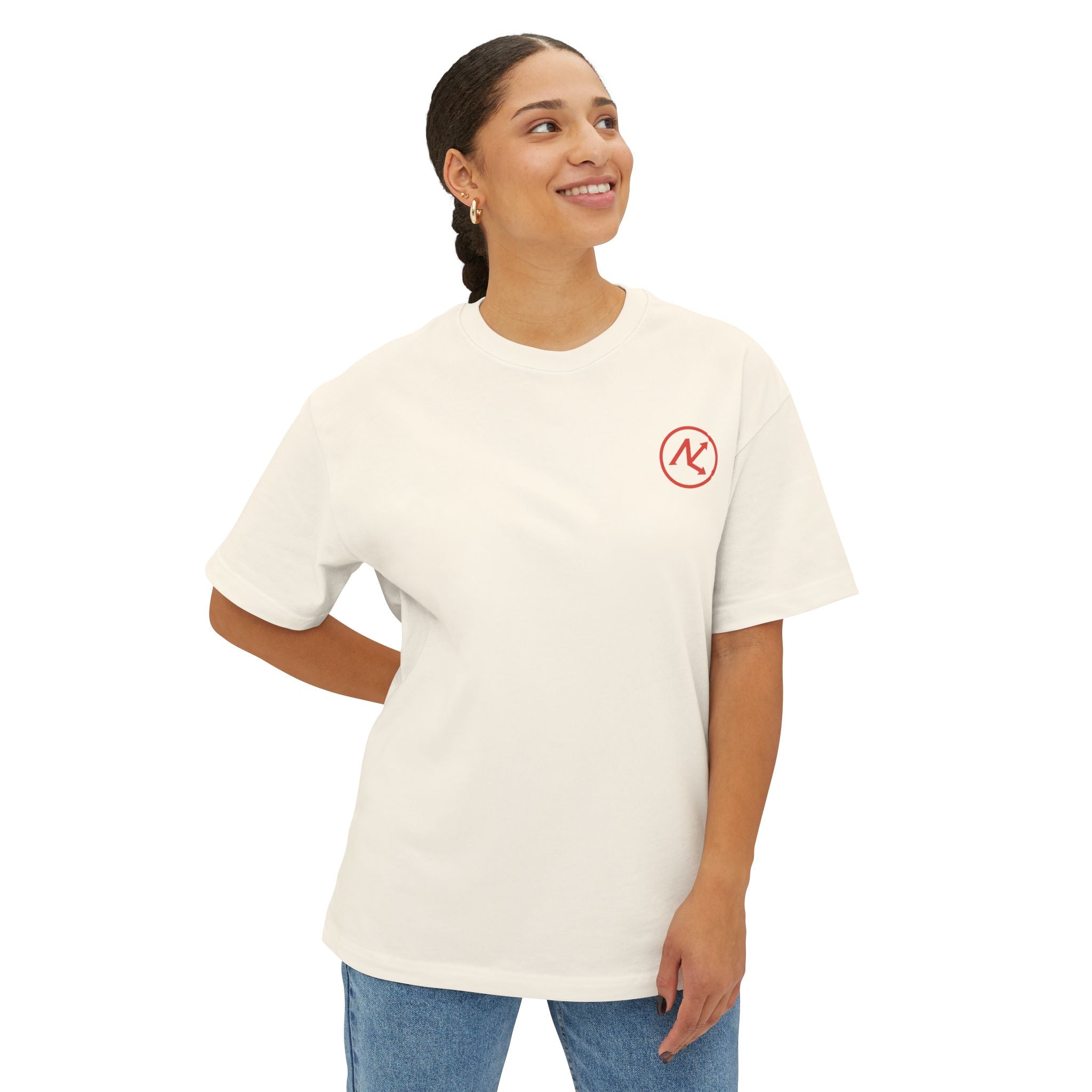 Nuke Vail Logo Tee — Oversized Boxy Short-Sleeve T-Shirt
