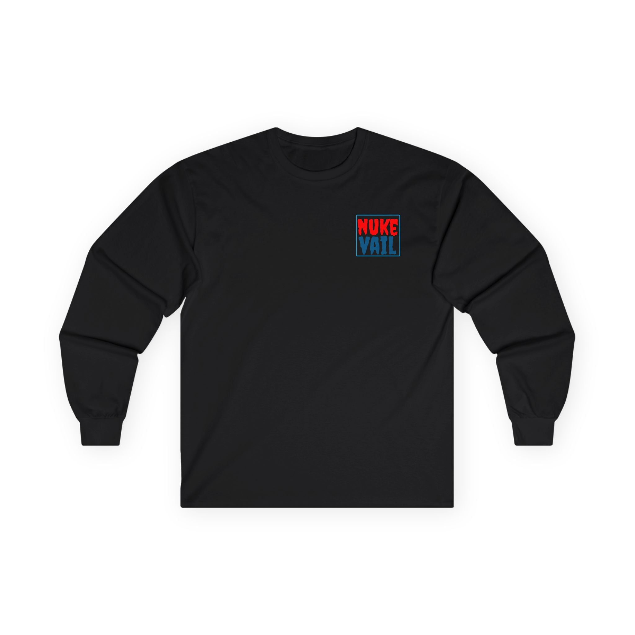 Nuke Vail Retro Chest Logo Long Sleeve Tee