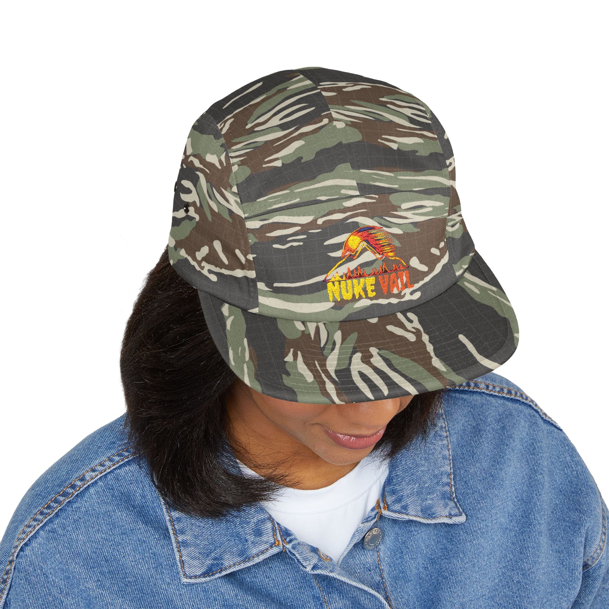 NUKE VAIL - FIVE PANEL HAT - FIRE CAP