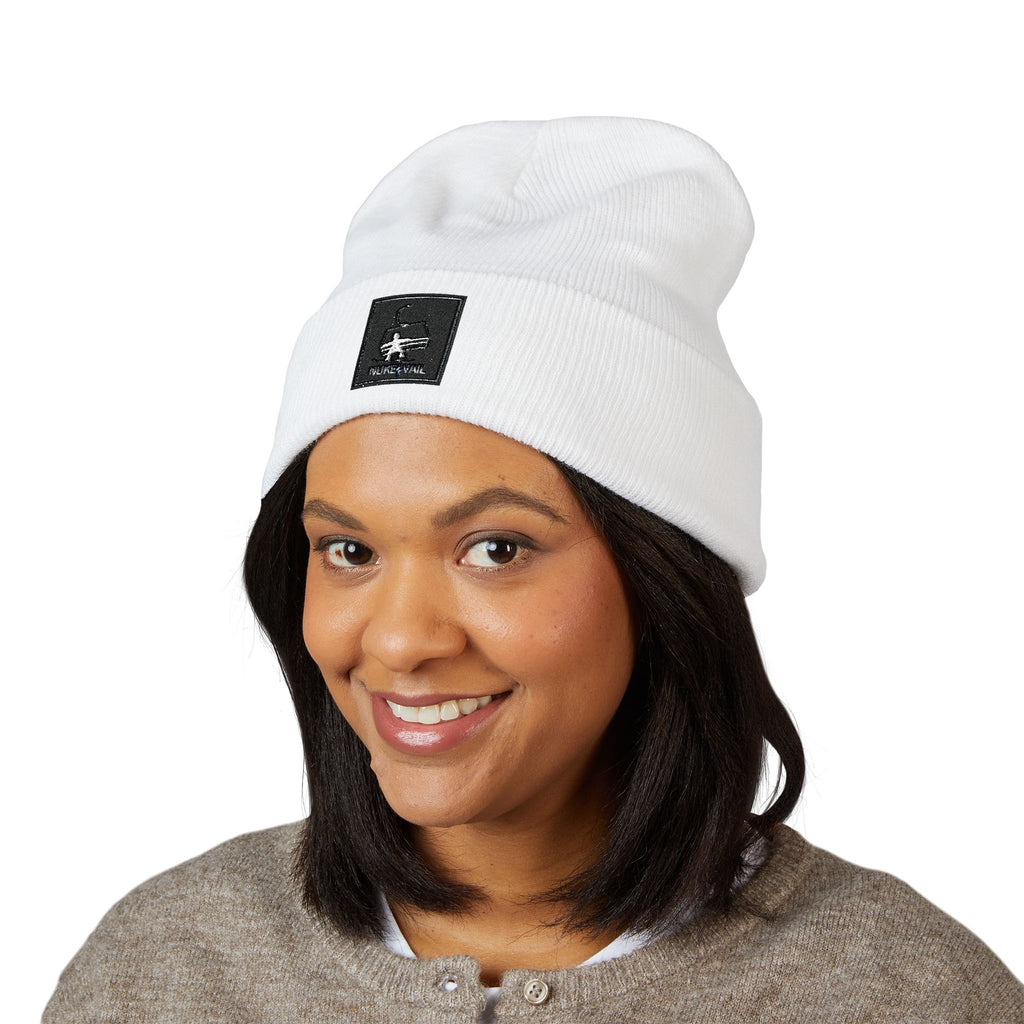 Classic Cuffed Beanie — Embroidered CHAIRLIFT PATCH