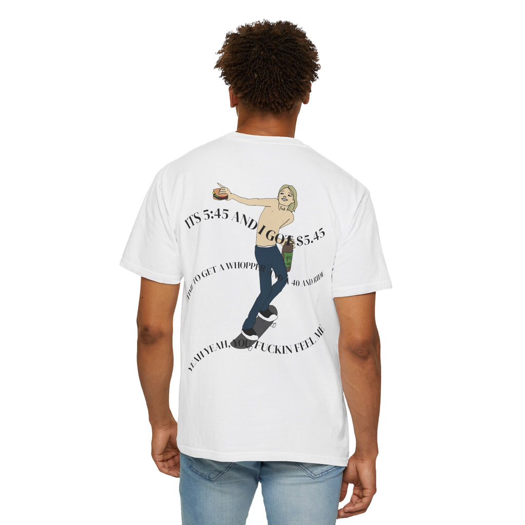 Skate Punk T-Shirt — "Nuke Vail" Graphic Tee Featuring Saint Queeblo