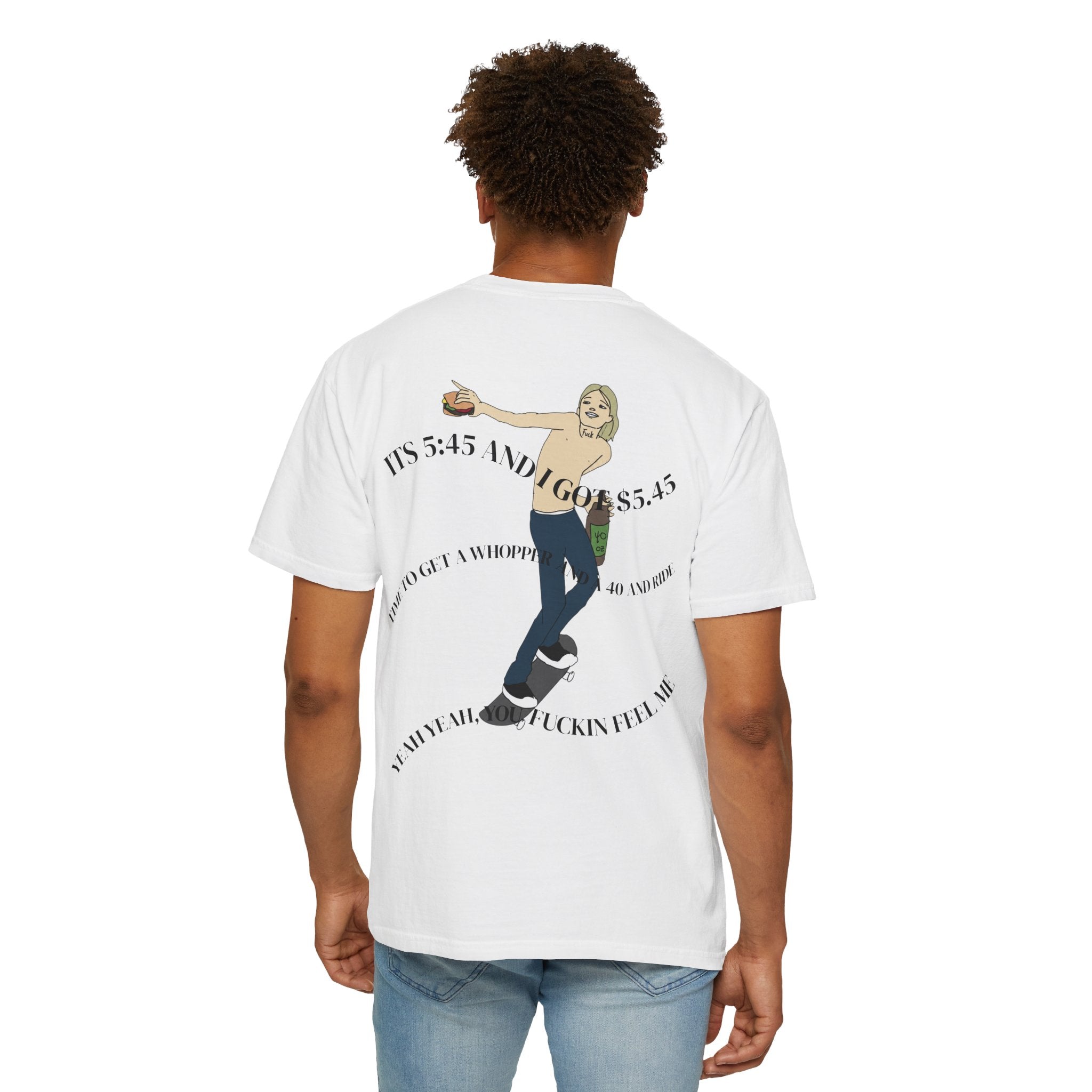 Skate Punk T-Shirt — "Nuke Vail" Graphic Tee Featuring Saint Queeblo