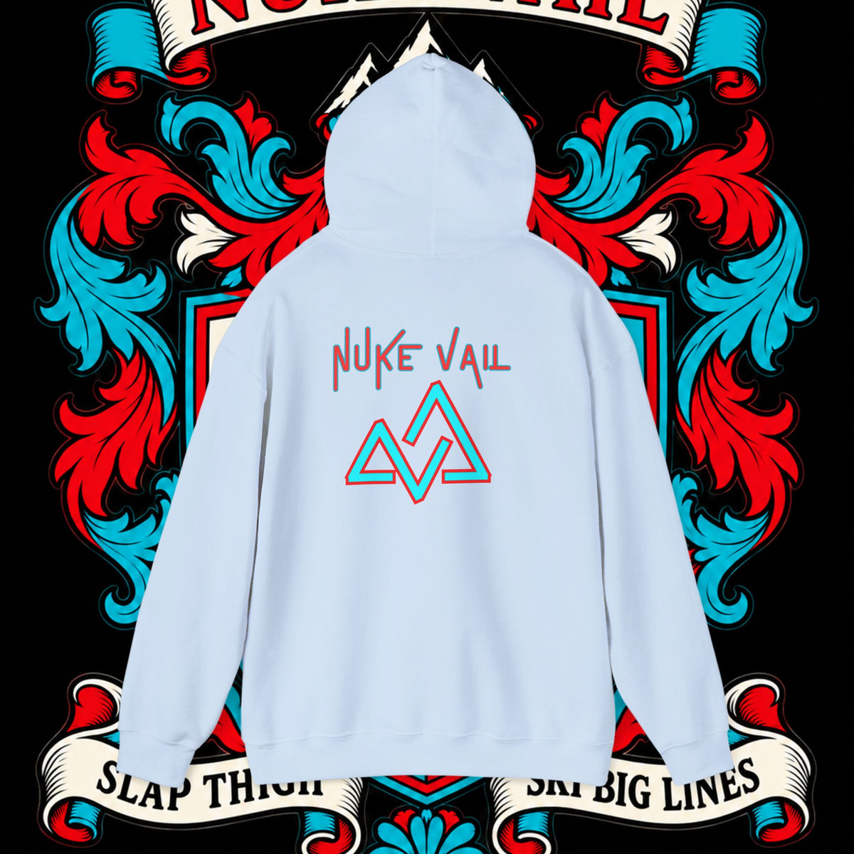 Nuke Vail Mountain Logo Hoodie — Star Logo