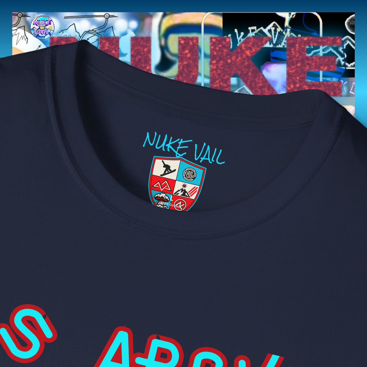 NUKE VAIL - THE ALCHEMIST - AS ABOVE SO BELOW TEE SHIRT