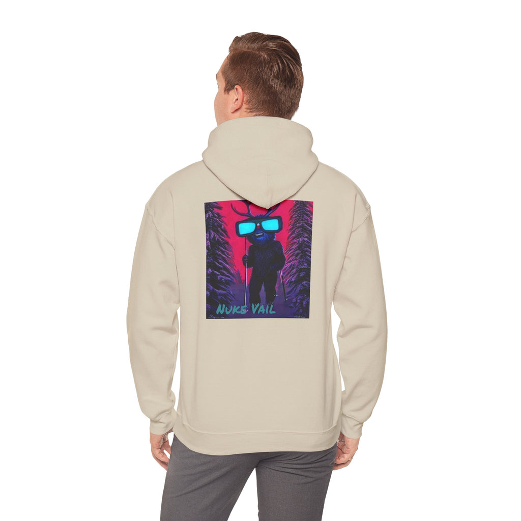 The Aftermath Hoodie - Retro Nuke Vail Ski Graphic
