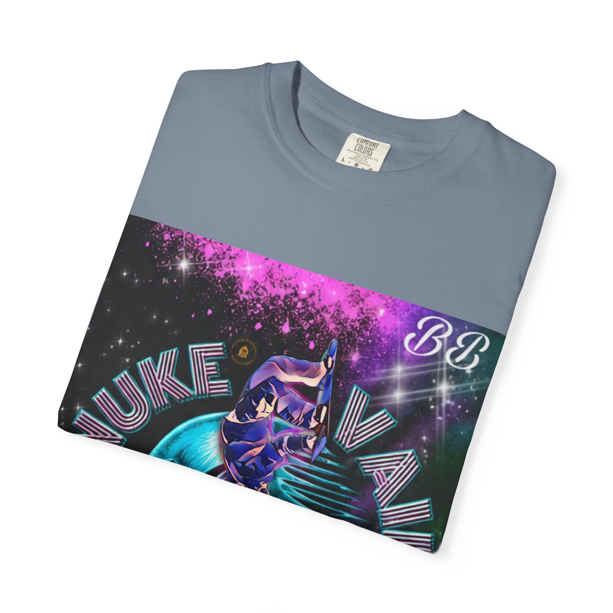 Nuke Vail Retro Vaporwave Ski Tee