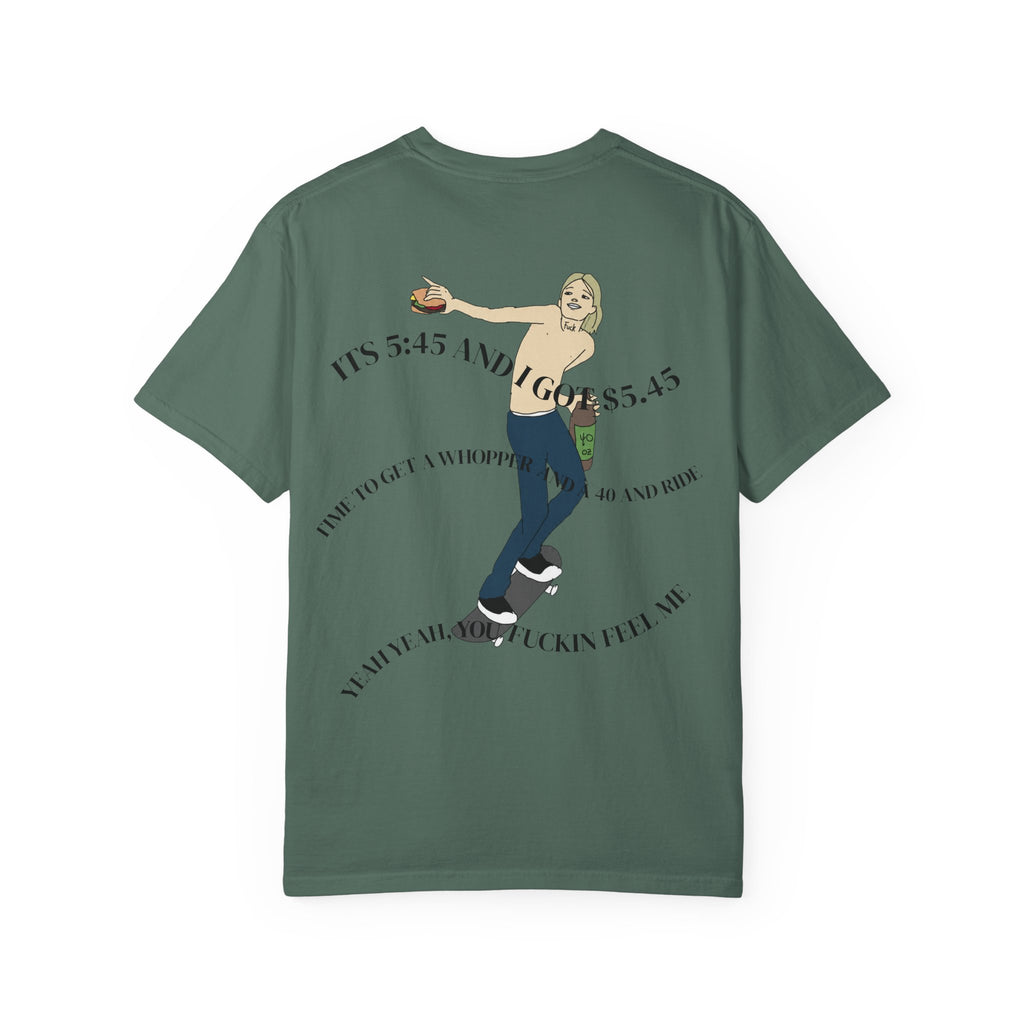 Skate Punk T-Shirt — "Nuke Vail" Graphic Tee Featuring Saint Queeblo