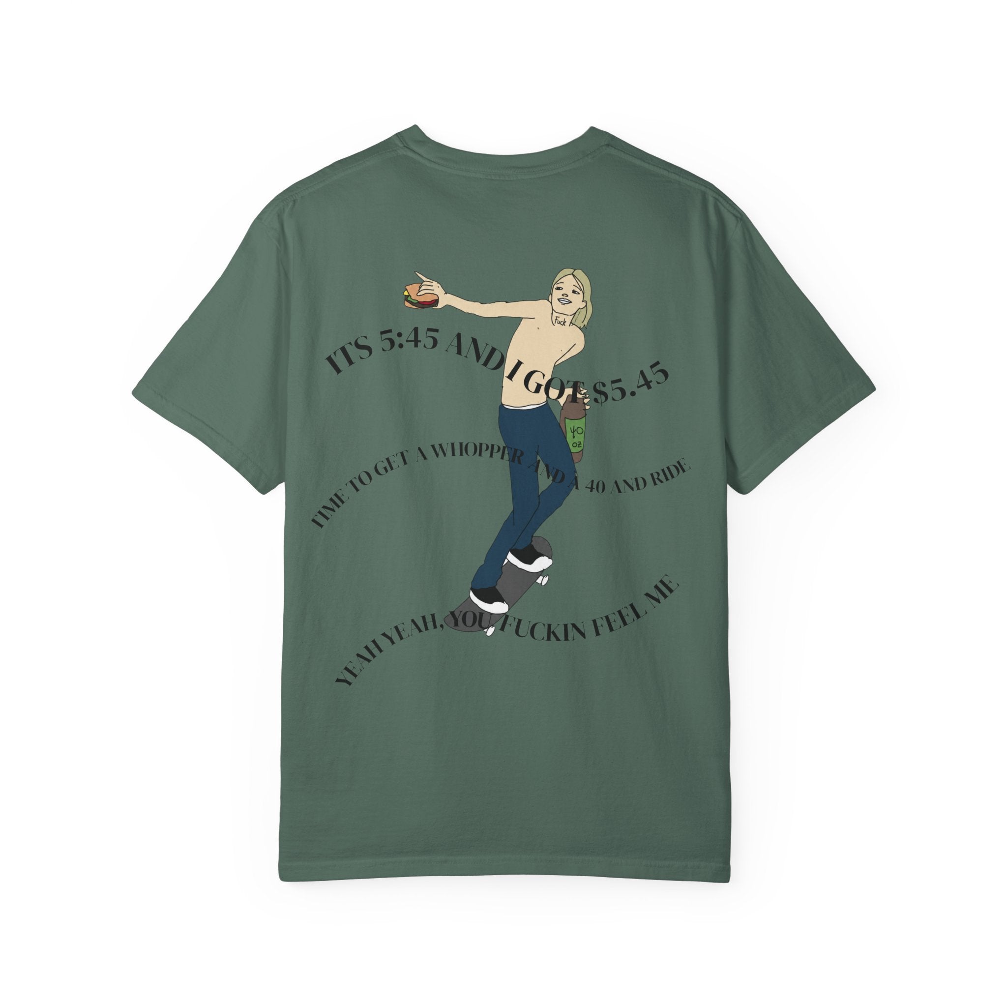 Skate Punk T-Shirt — "Nuke Vail" Graphic Tee Featuring Saint Queeblo
