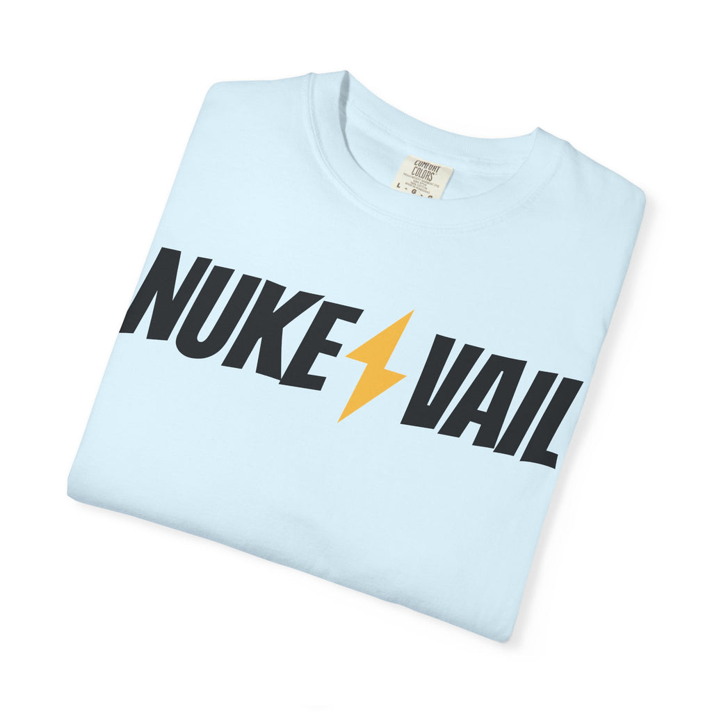 Skate Punk T-Shirt — "Nuke Vail" Graphic Tee Featuring Saint Queeblo