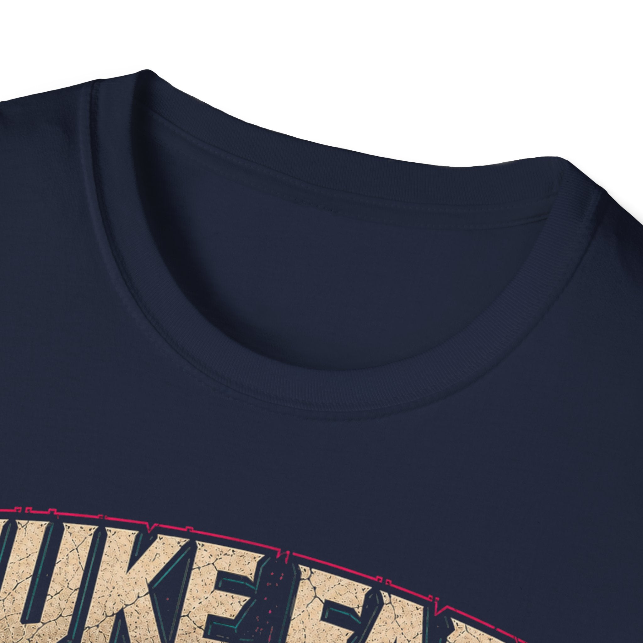 Nuke Face Graphic T-Shirt — Retro Gas Mask Skull Tee