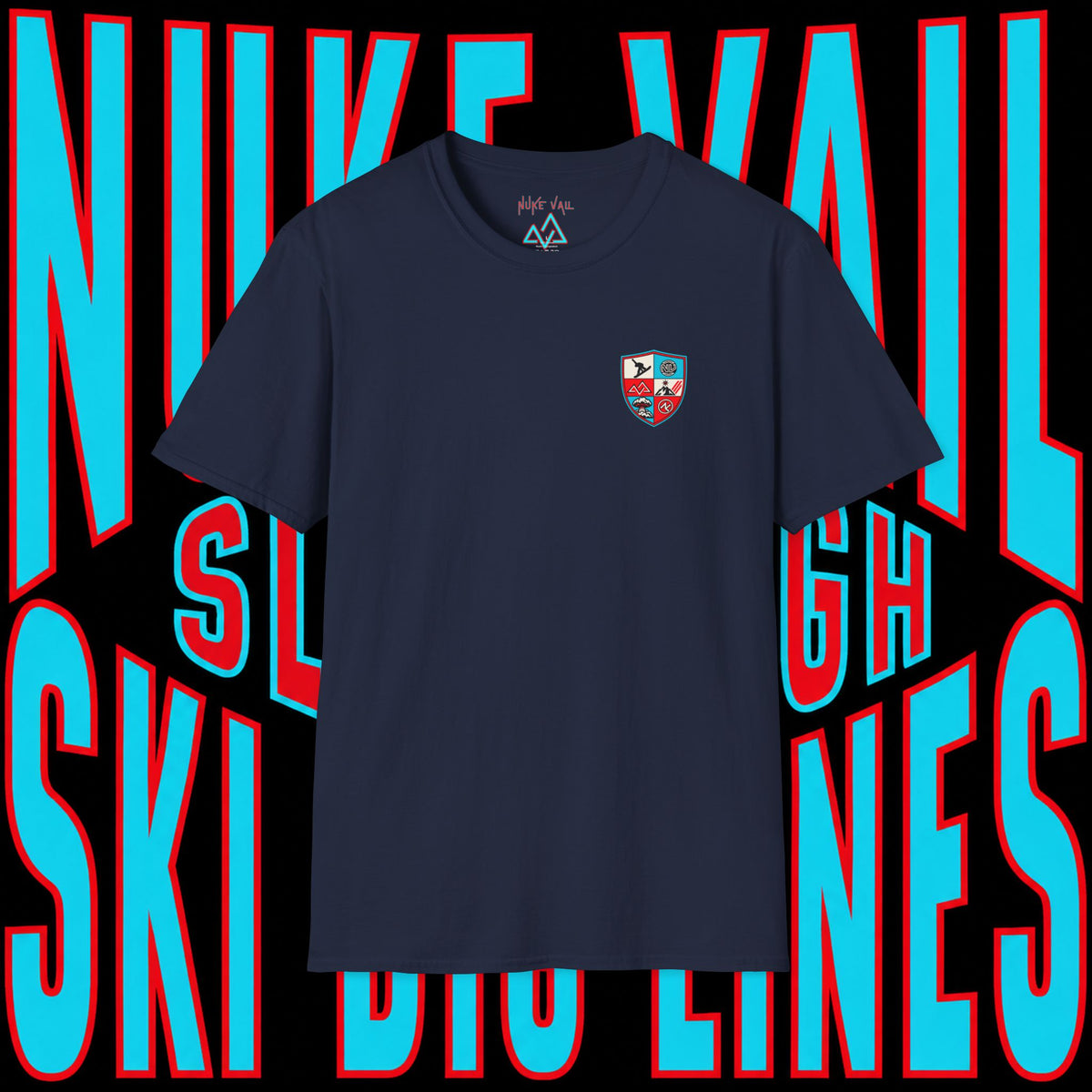 Nuke Vail Family Crest Tee Shirt