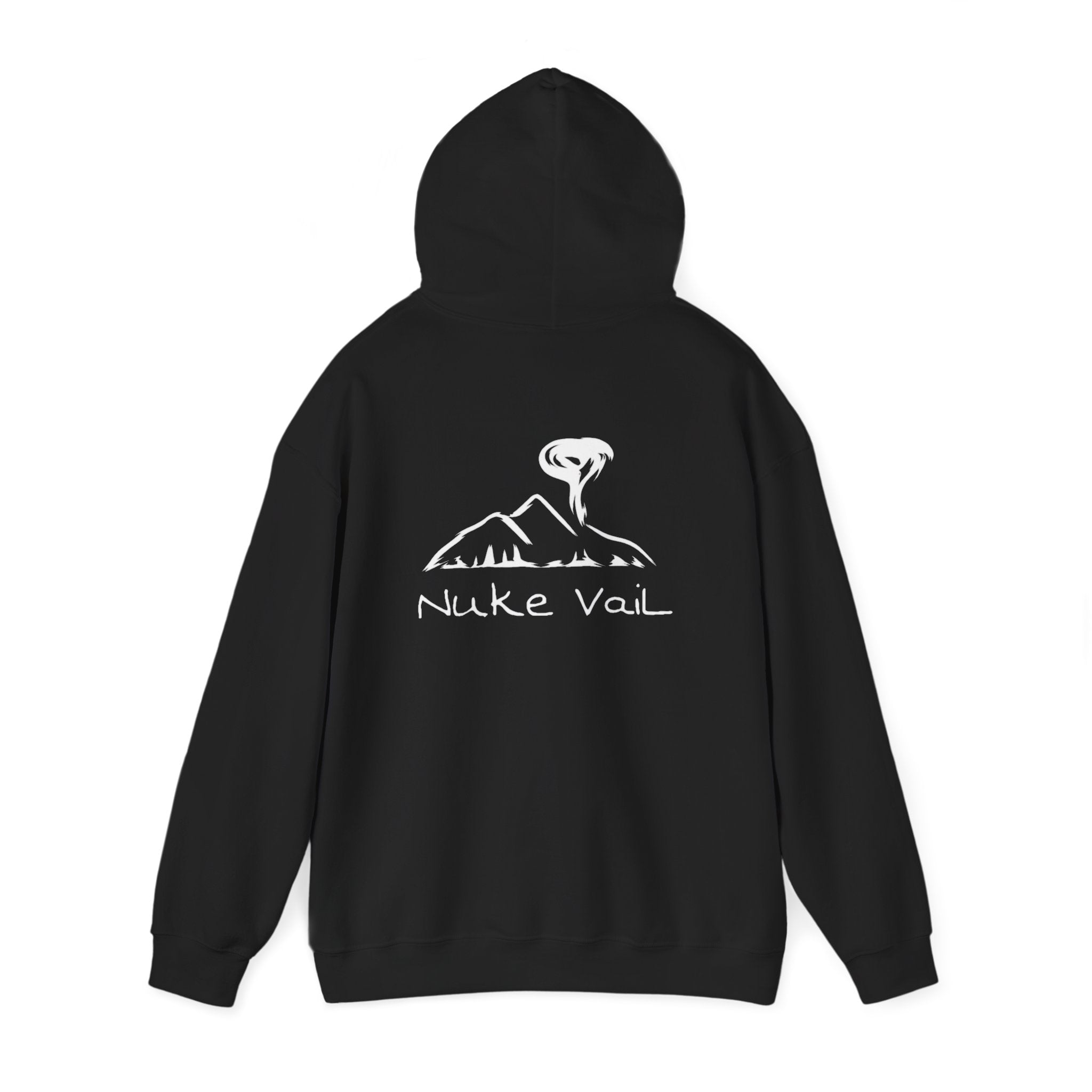Classic Nuke Vail Snowboarder Logo -- Unisex Heavy Blend™ Hooded Sweatshirt