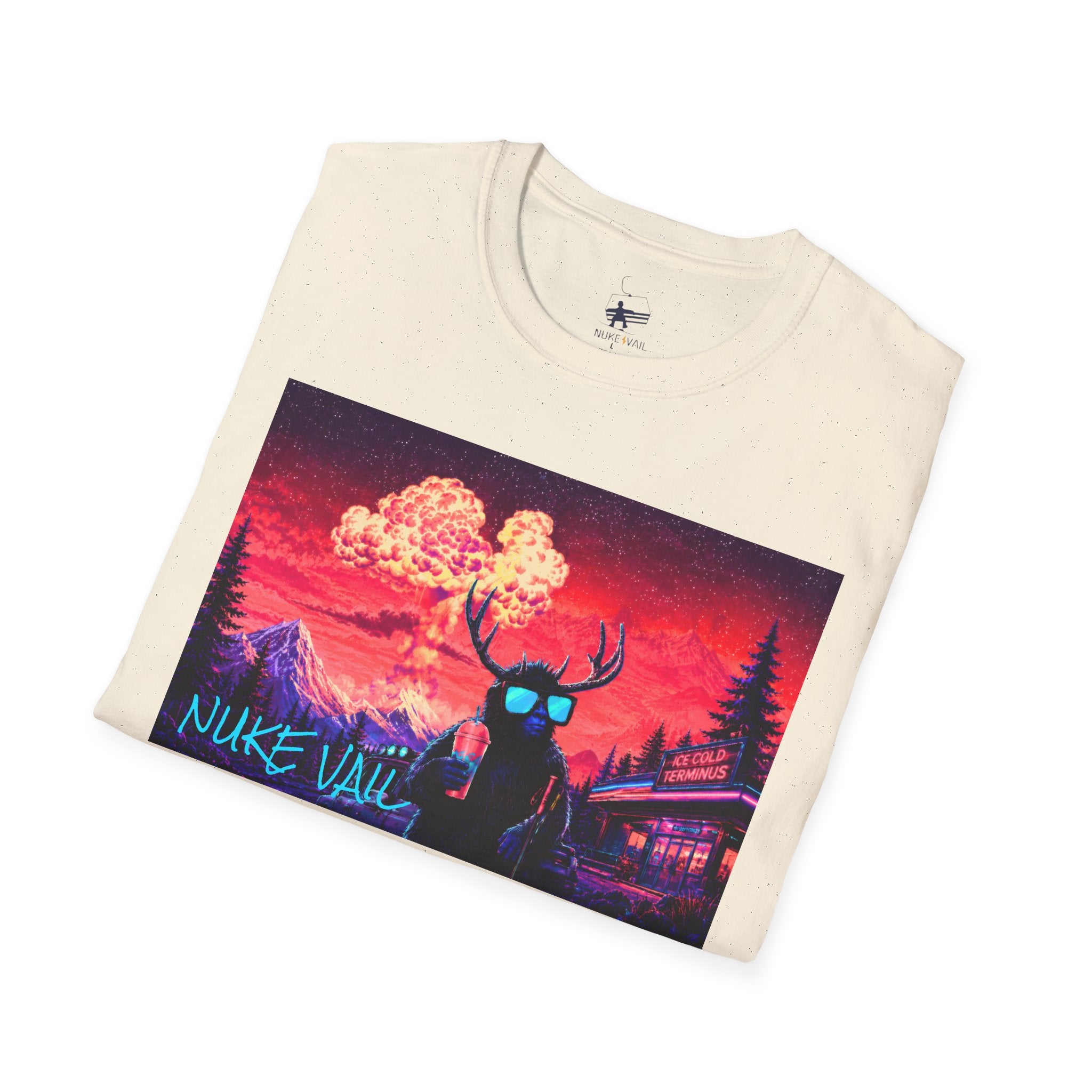 NUKE VAIL - RETRO GRAPHIC TEE - SLURPEE