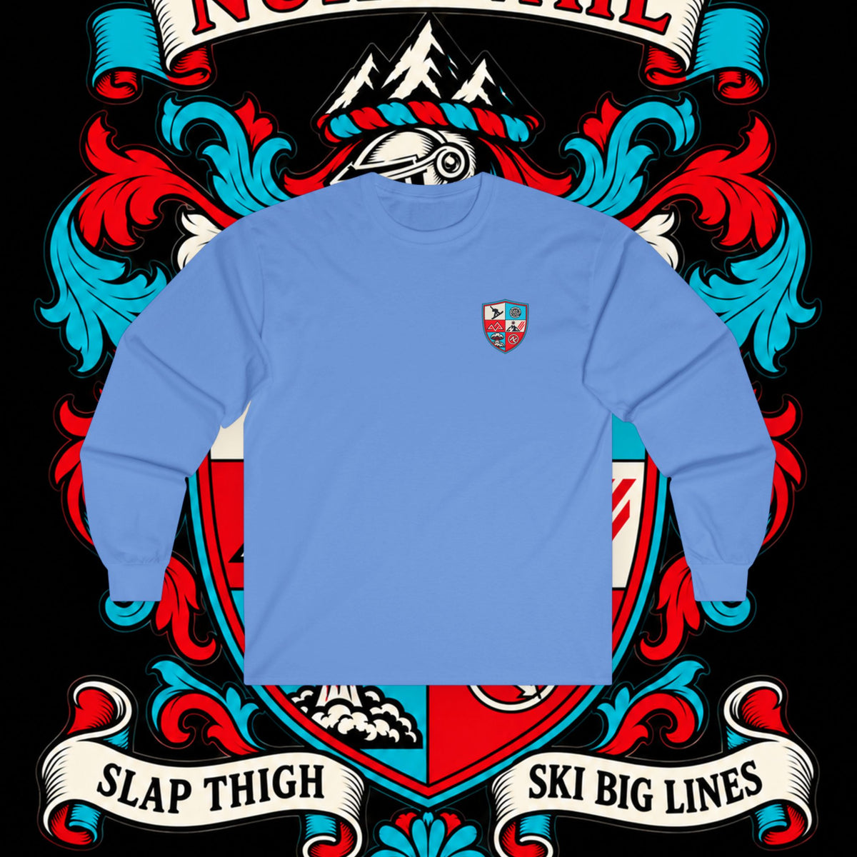 Long Sleeve Tee — Nuke Vail Crest Graphic