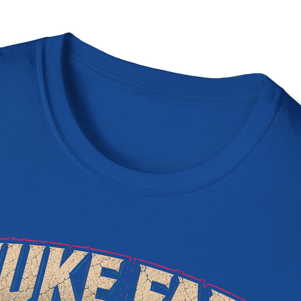 Nuke Face Graphic T-Shirt — Retro Gas Mask Skull Tee