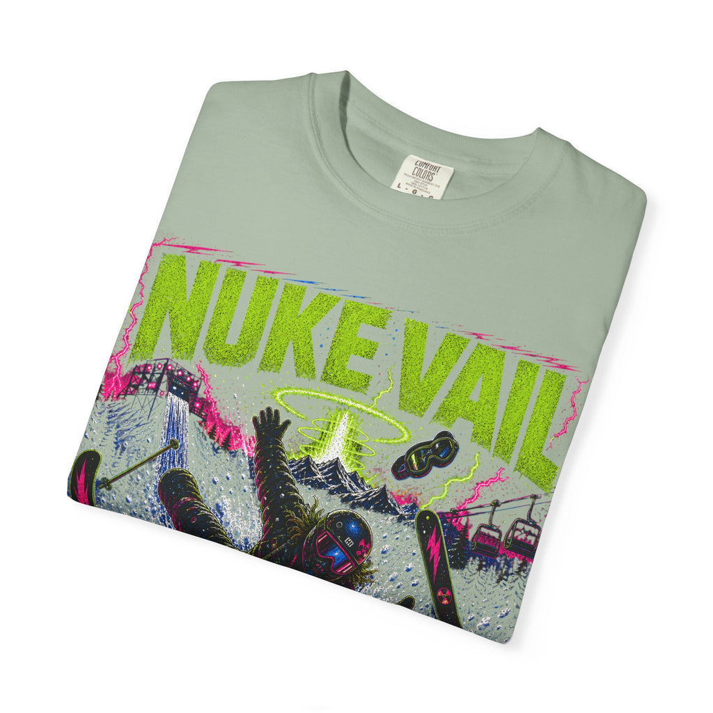 T-Shirt — "Nuke Vail" Big Air Dave Ski Graphic Tee