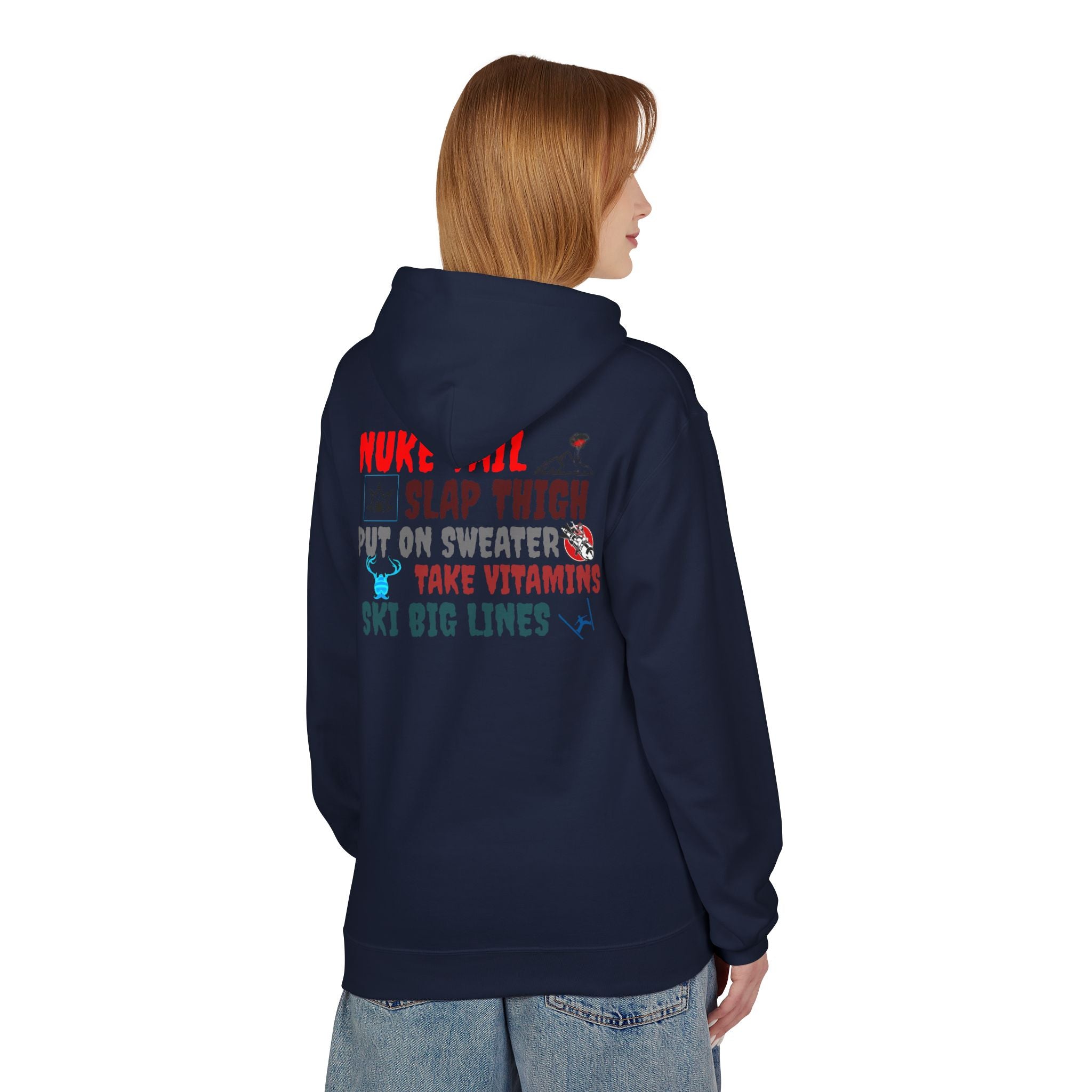 NUKE VAIL - THE PLAN HOODED SWEATSHIRT