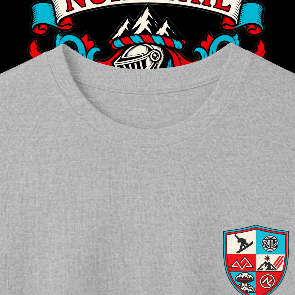 Long Sleeve Tee — Nuke Vail Crest Graphic