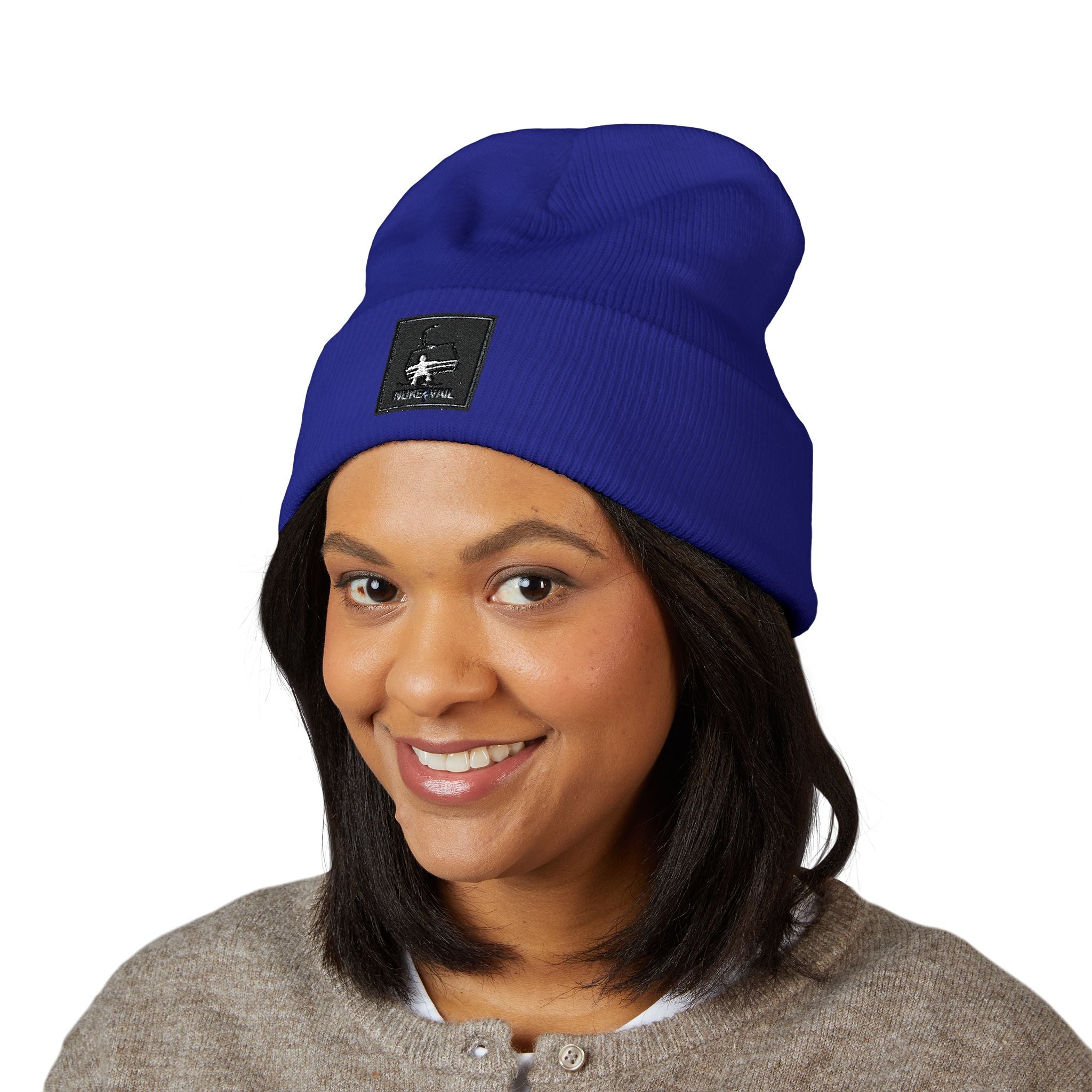 Classic Cuffed Beanie — Embroidered CHAIRLIFT PATCH