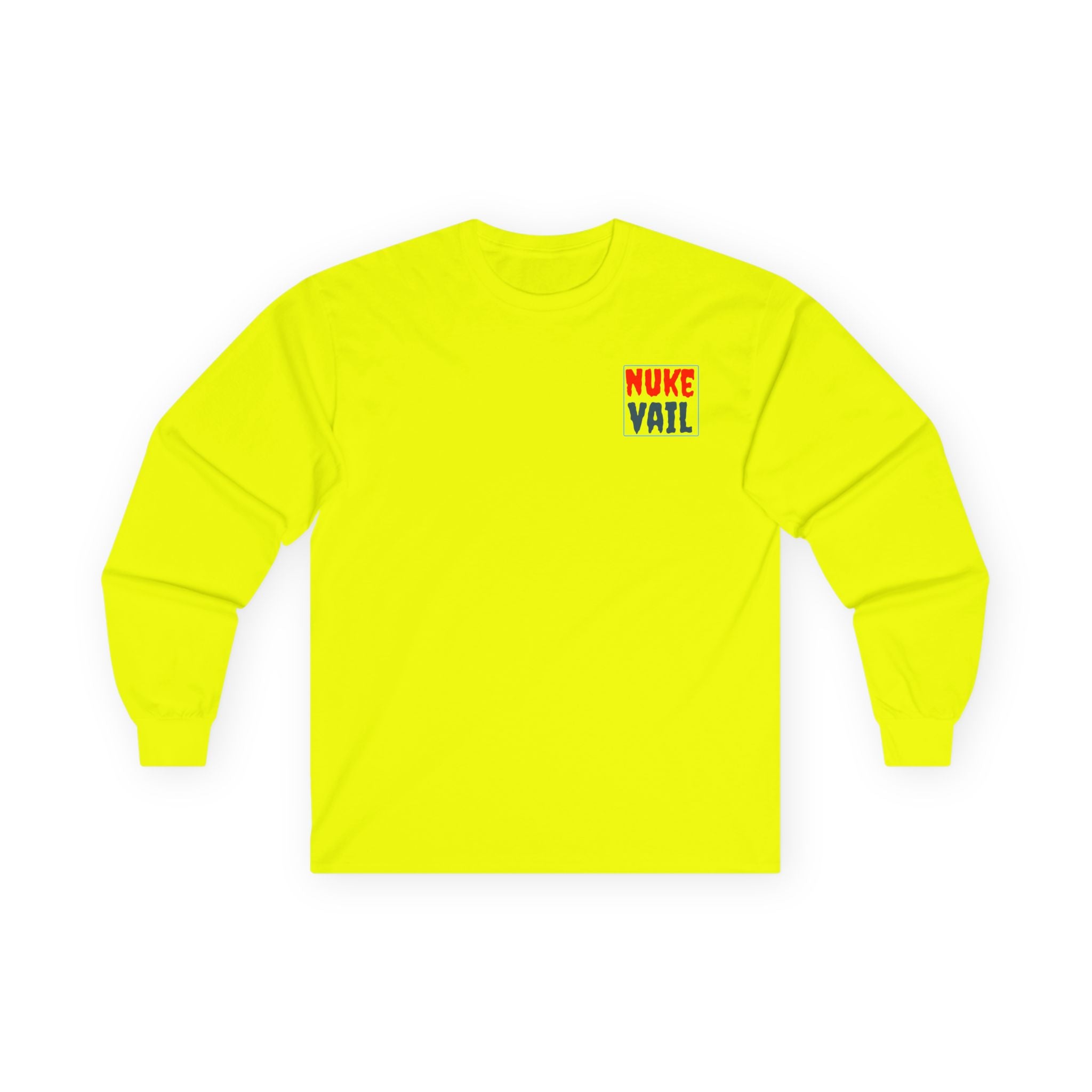 Nuke Vail Retro Chest Logo Long Sleeve Tee