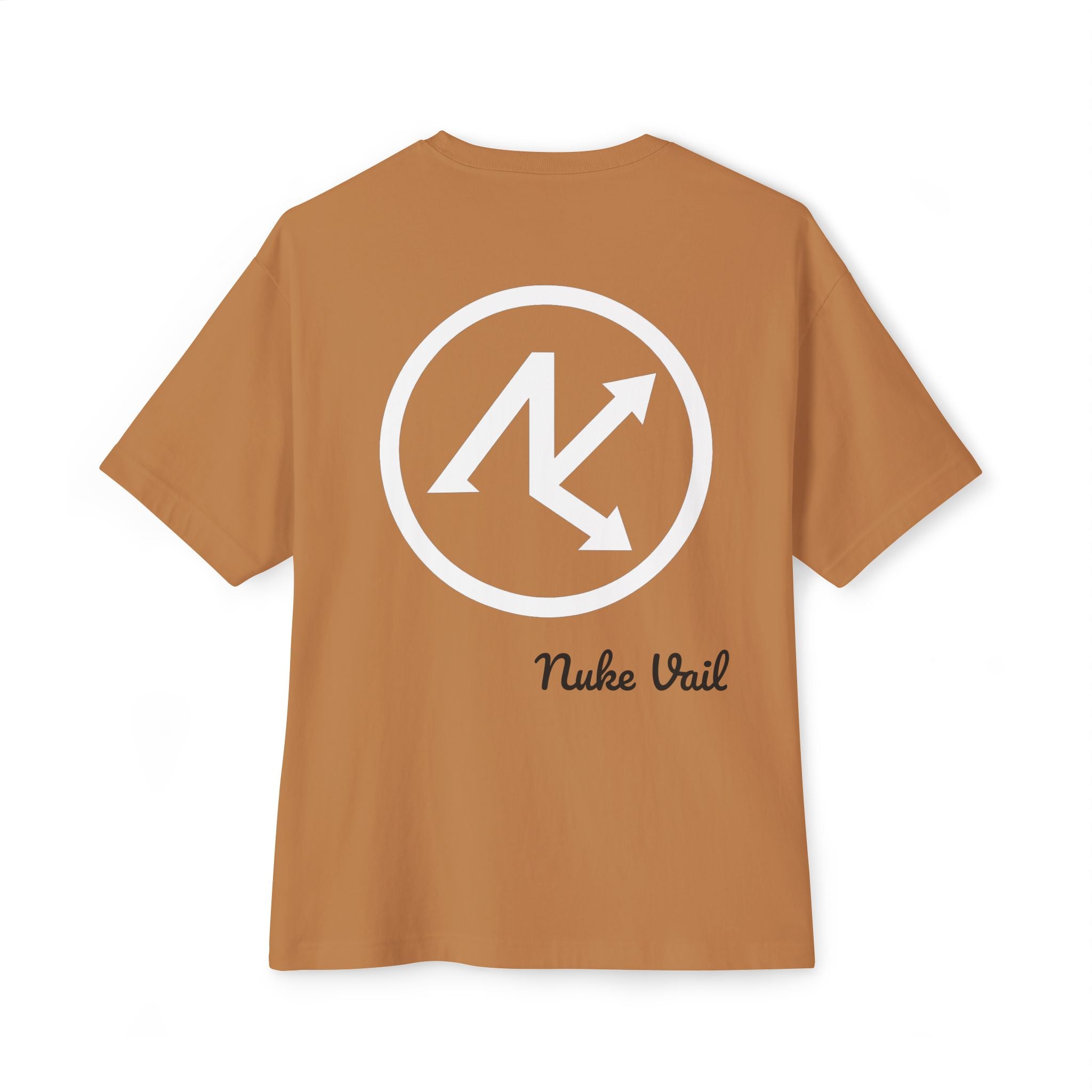 Nuke Vail Logo Tee — Oversized Boxy Short-Sleeve T-Shirt