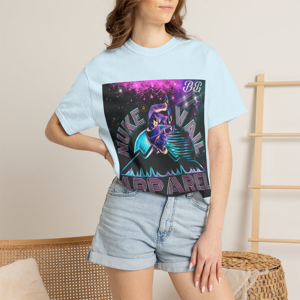 Nuke Vail Retro Vaporwave Ski Tee