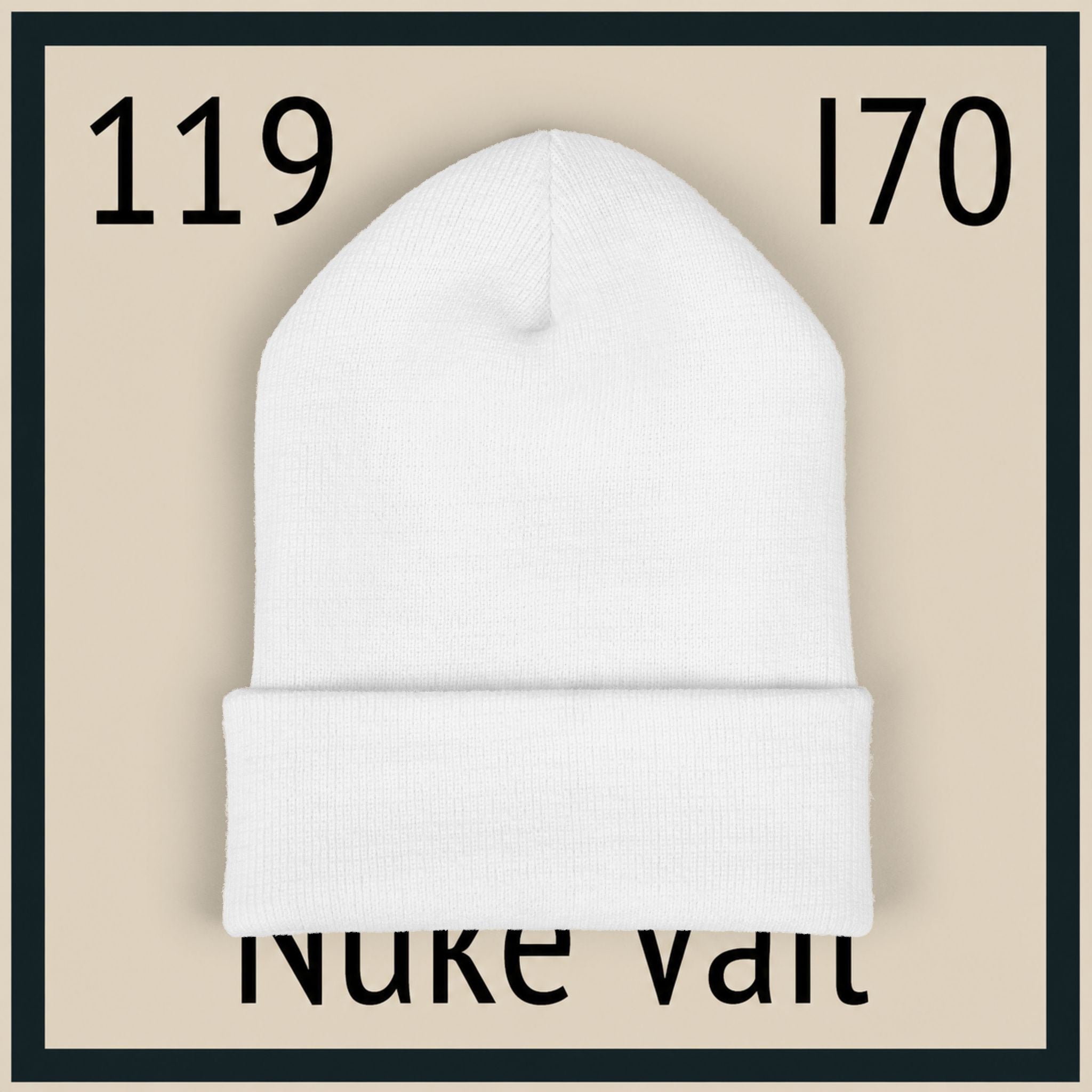 Embroidered Nuke Vail Classic Cuffed Beanie — Element 119