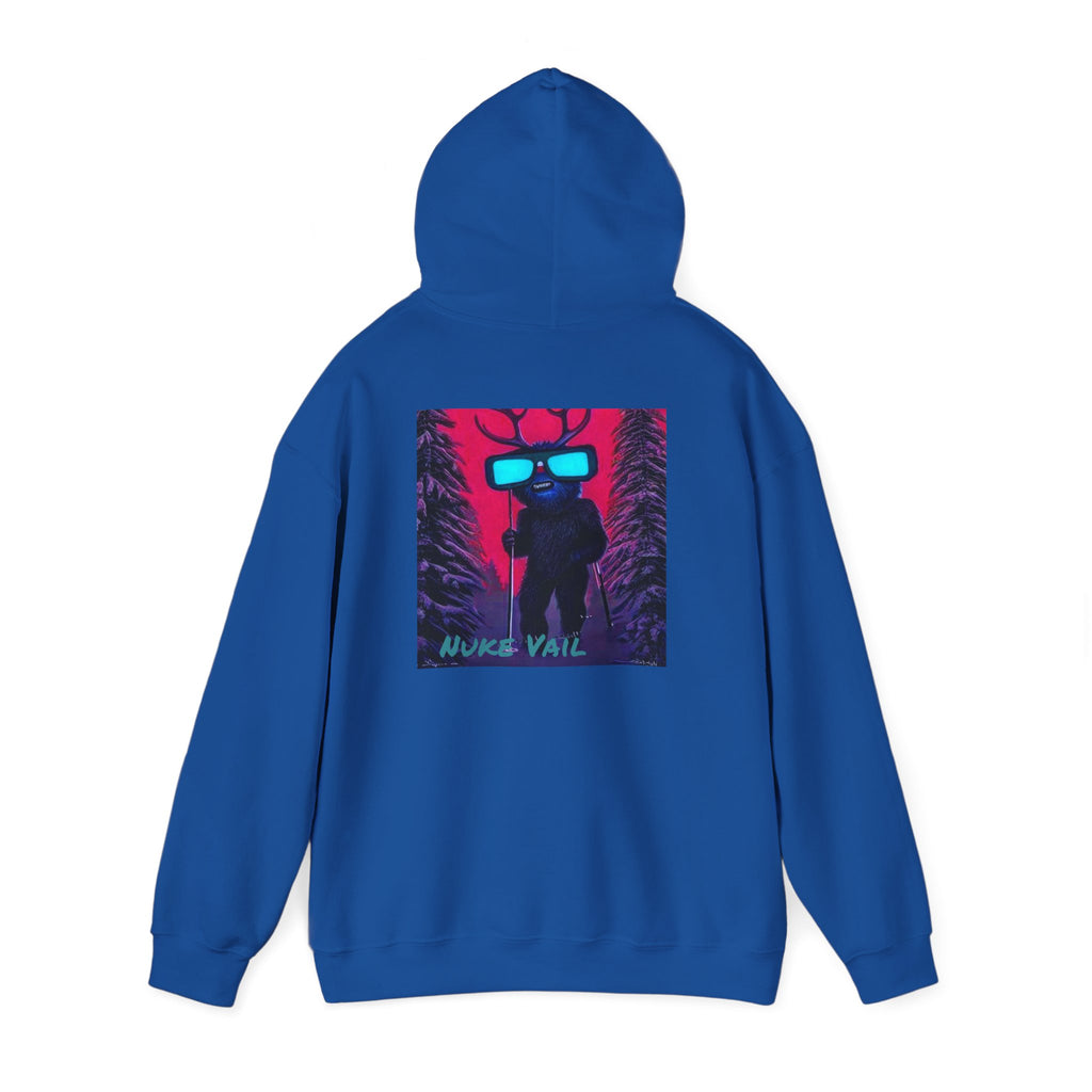 The Aftermath Hoodie - Retro Nuke Vail Ski Graphic