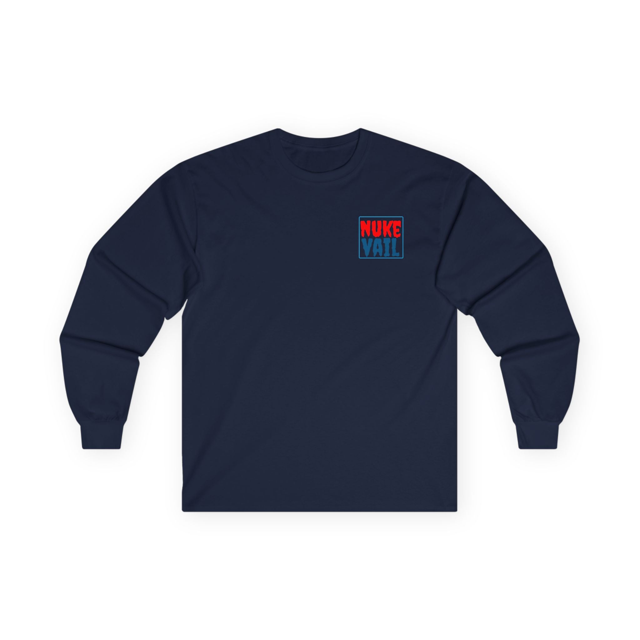 Nuke Vail Retro Chest Logo Long Sleeve Tee