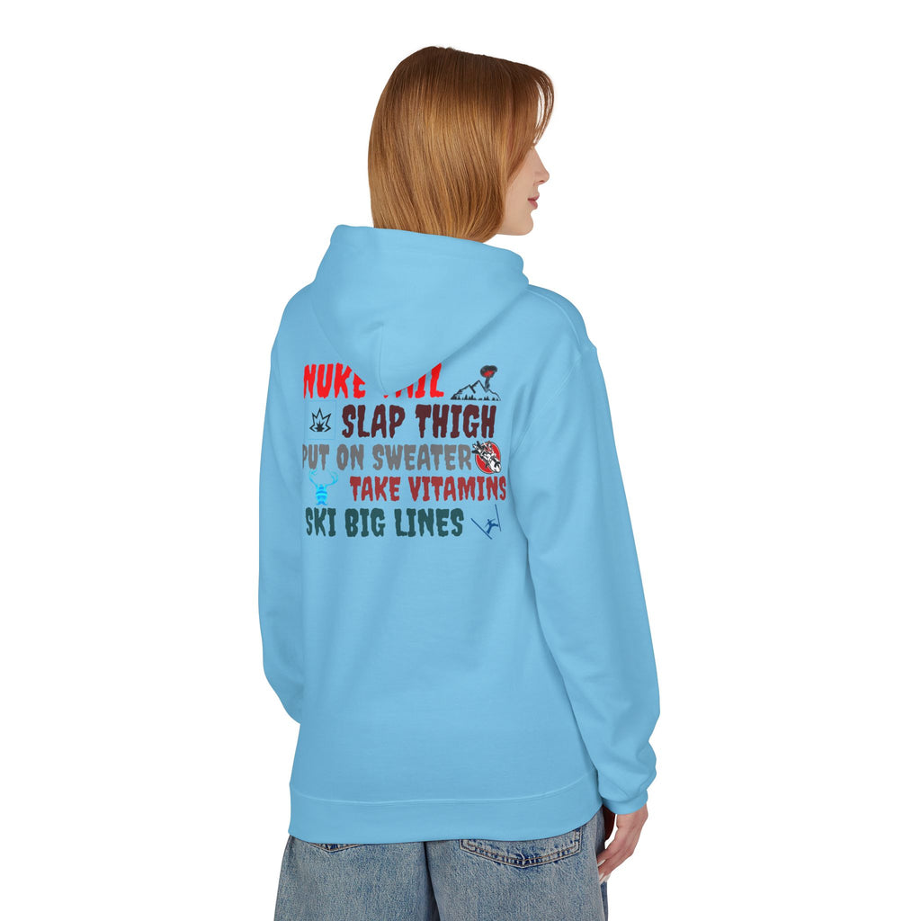 NUKE VAIL - THE PLAN HOODED SWEATSHIRT