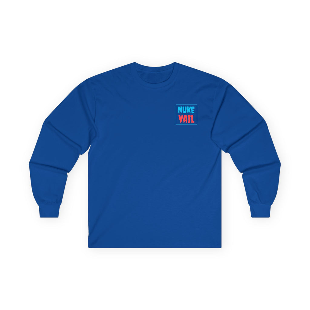 Nuke Vail Retro Chest Logo Long Sleeve Tee