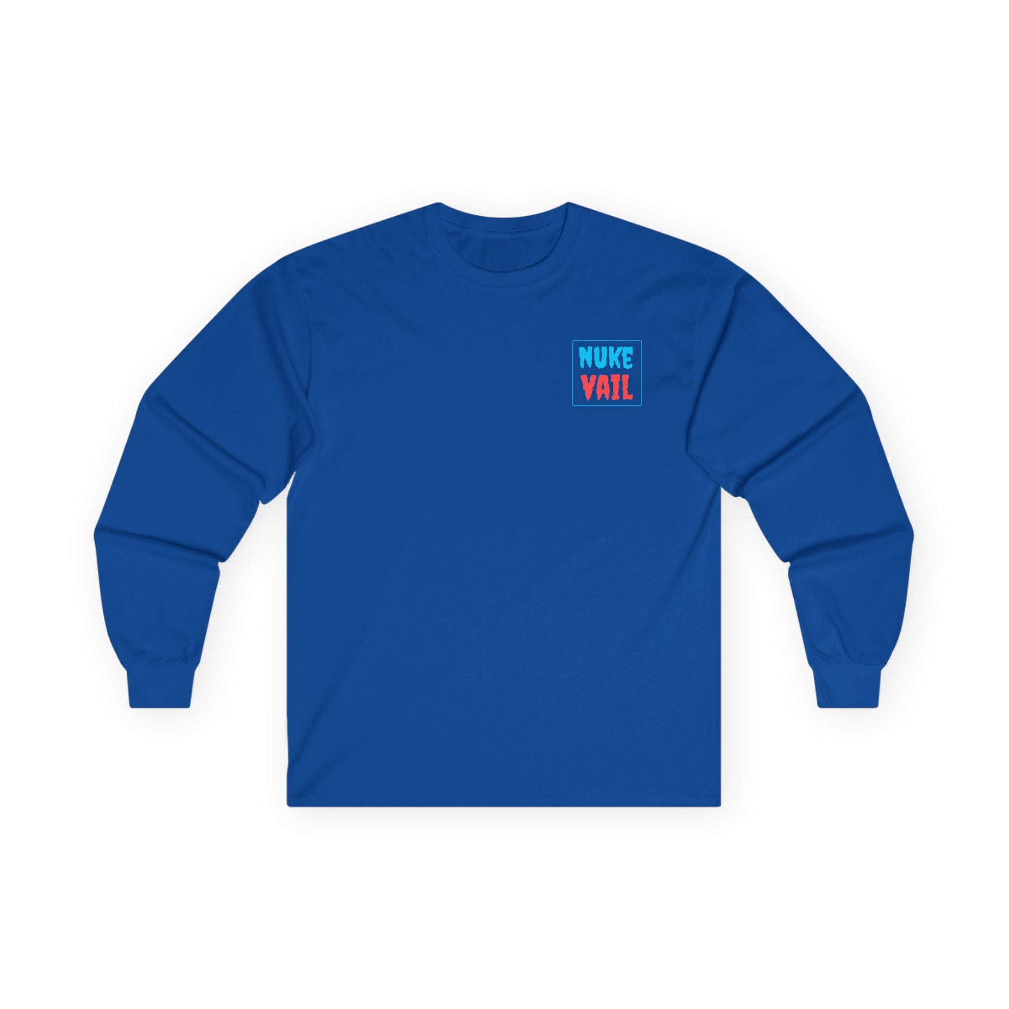 Nuke Vail Retro Chest Logo Long Sleeve Tee