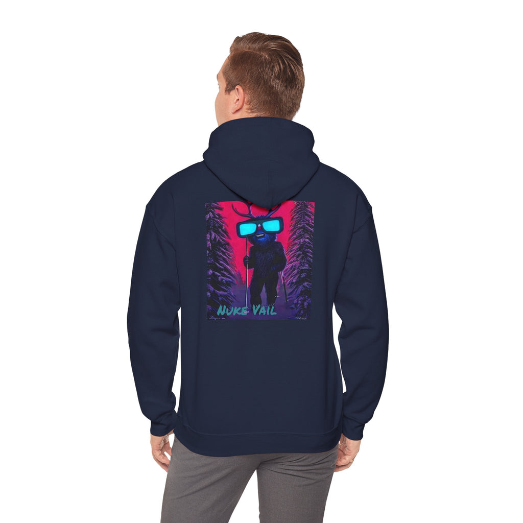 The Aftermath Hoodie - Retro Nuke Vail Ski Graphic