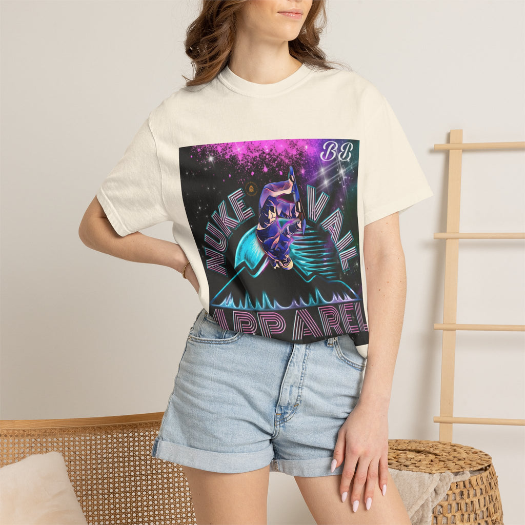 Nuke Vail Retro Vaporwave Ski Tee
