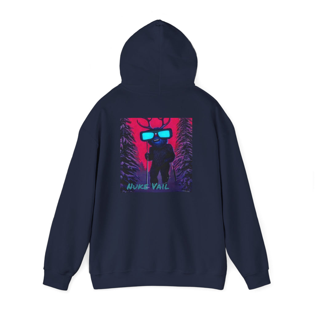 The Aftermath Hoodie - Retro Nuke Vail Ski Graphic
