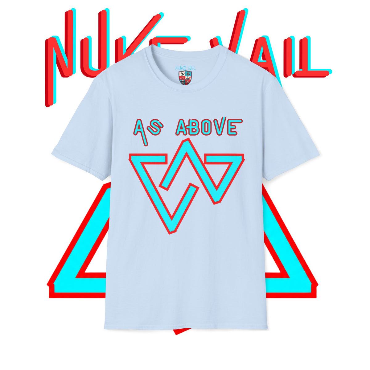 NUKE VAIL - THE ALCHEMIST - AS ABOVE SO BELOW TEE SHIRT