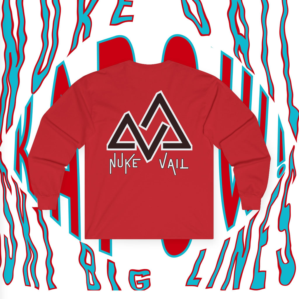 Unisex Nuke Vail Star Logo Ultra Cotton Long Sleeve Tee shirt